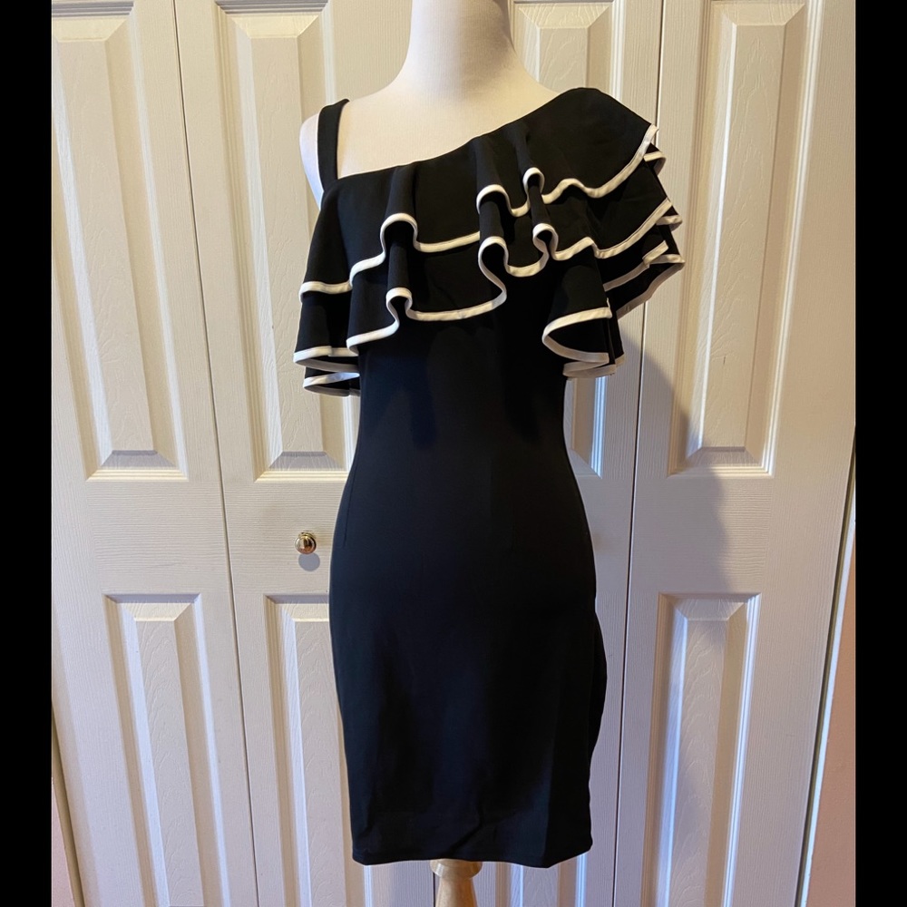 NWT~Fun Flirty One Shoulder Cocktail Dress by INA